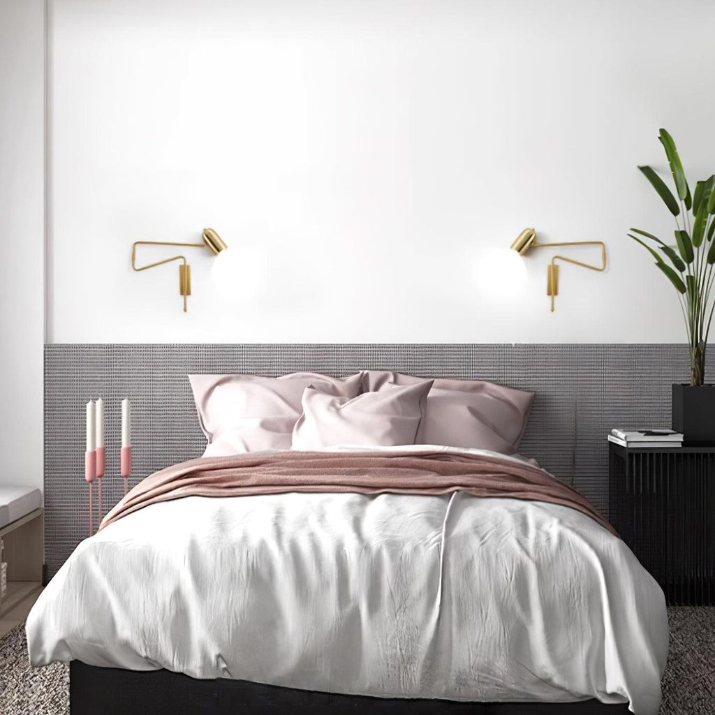 Ivar Adjustable Arm Plug In Wall Lamp - Neutralighting