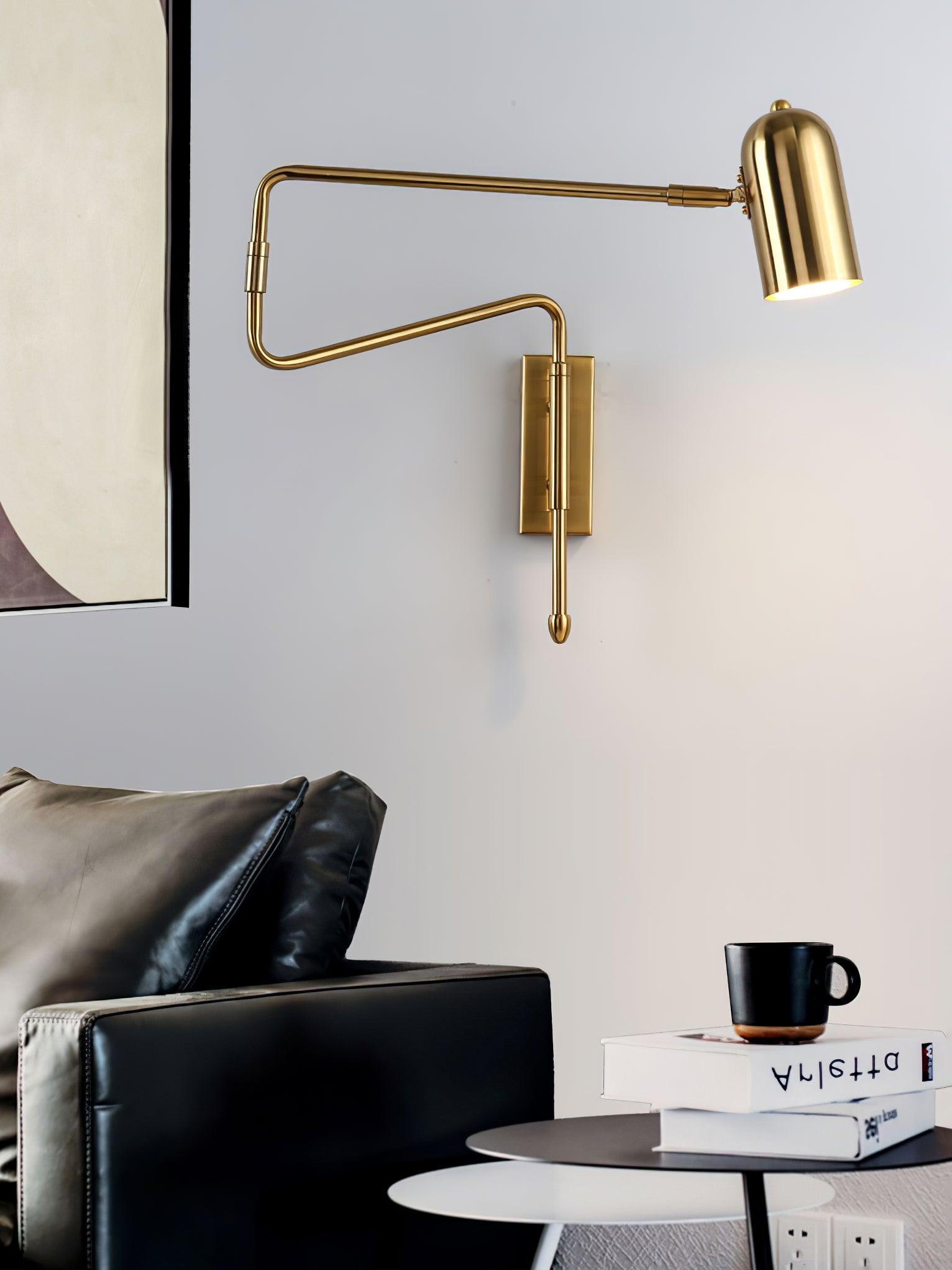 Ivar Adjustable Arm Plug In Wall Lamp - Neutralighting