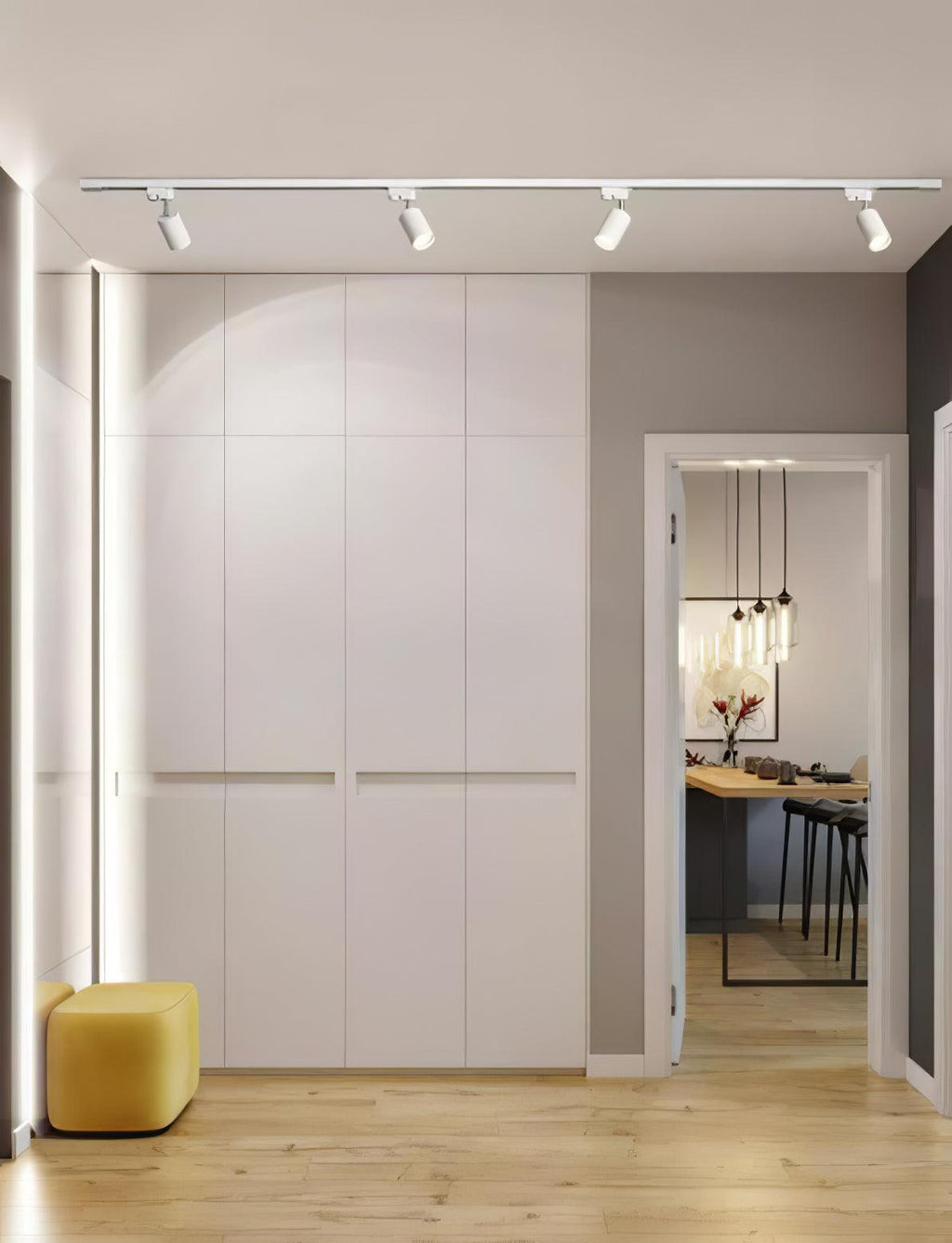 Adjustable Plafonnier Projecteur Rail LED - Neutralighting