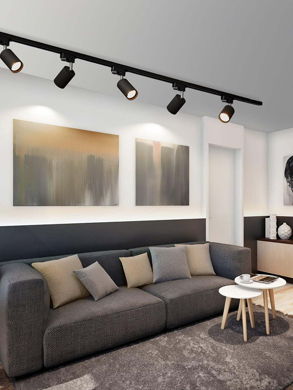 Adjustable Plafonnier Projecteur Rail LED - Neutralighting