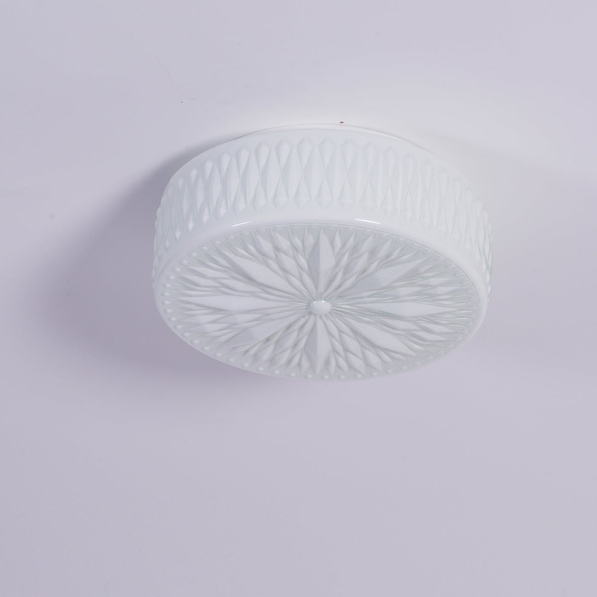 Solara Plafonnier en Verre à Abat-jour Moderne Lune - Neutralighting