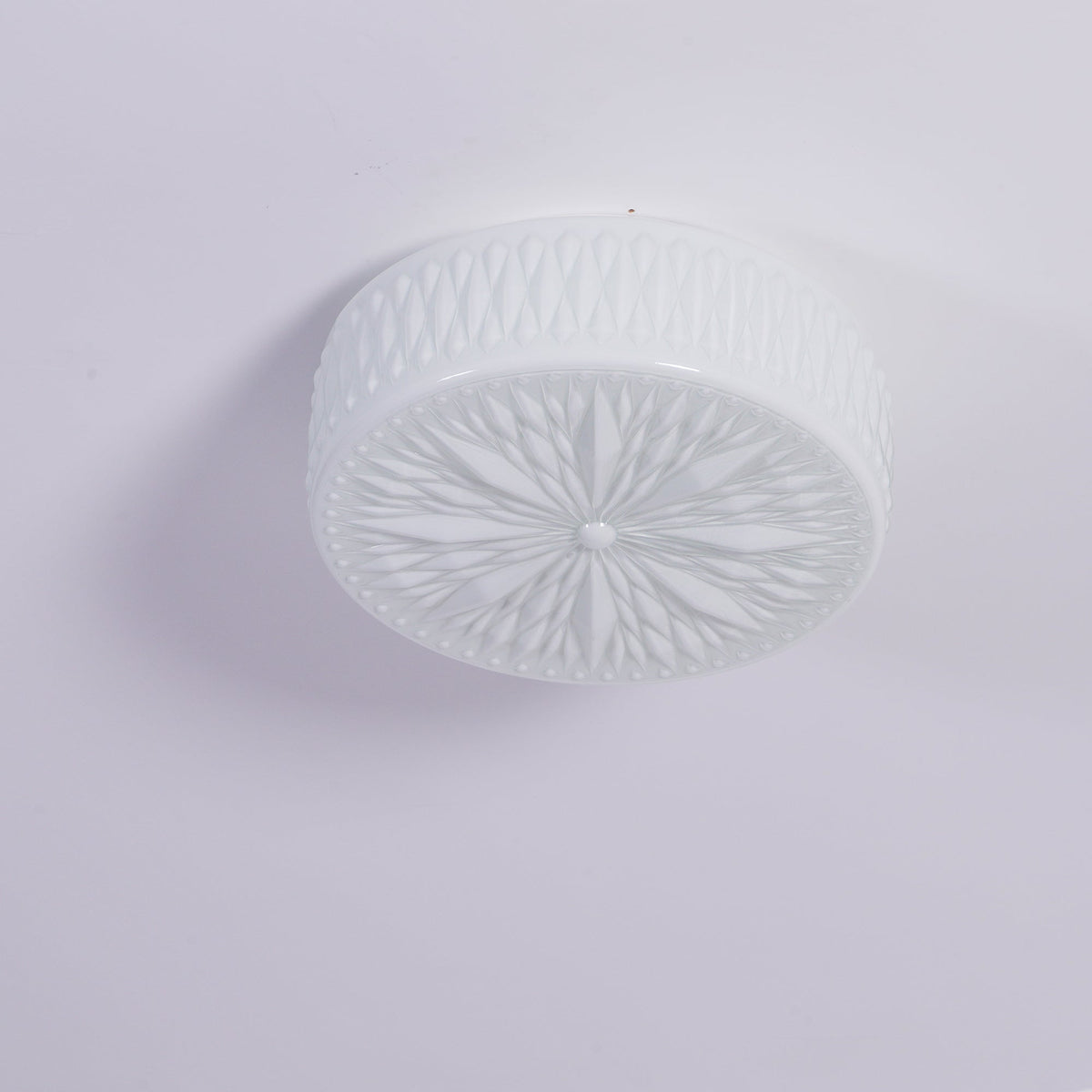 Solara Plafonnier en Verre à Abat-jour Moderne Lune - Neutralighting