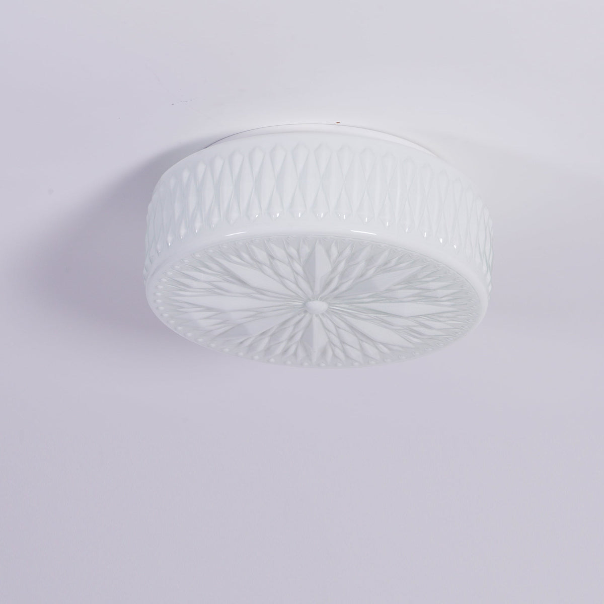 Solara Plafonnier en Verre à Abat-jour Moderne Lune - Neutralighting
