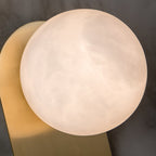 Adrion Applique Murale Métal Albâtre Moderne - Neutralighting