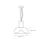 Aella Suspension en Verre Moderne Minimaliste - Neutralighting