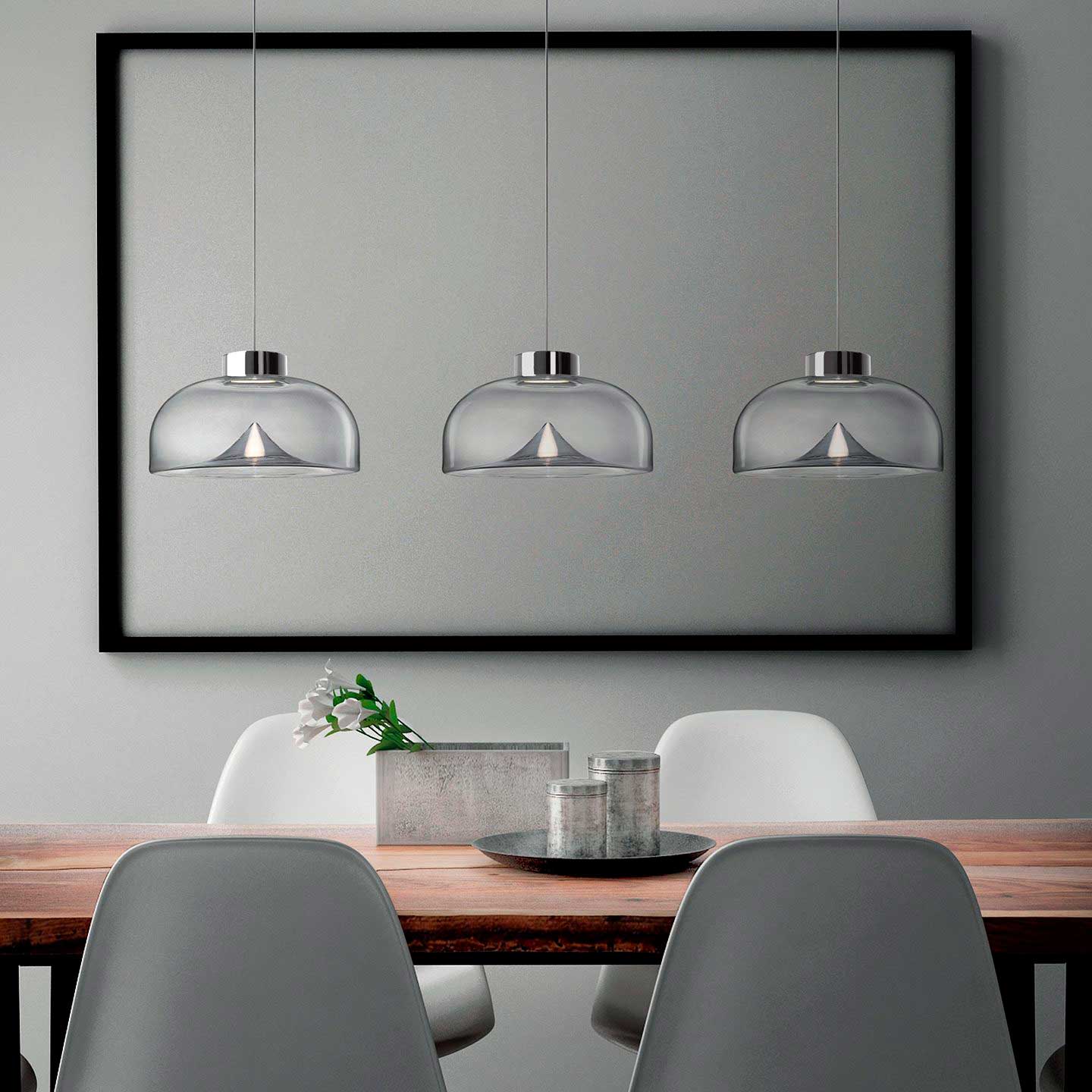 Aella Suspension en Verre Moderne Minimaliste - Neutralighting