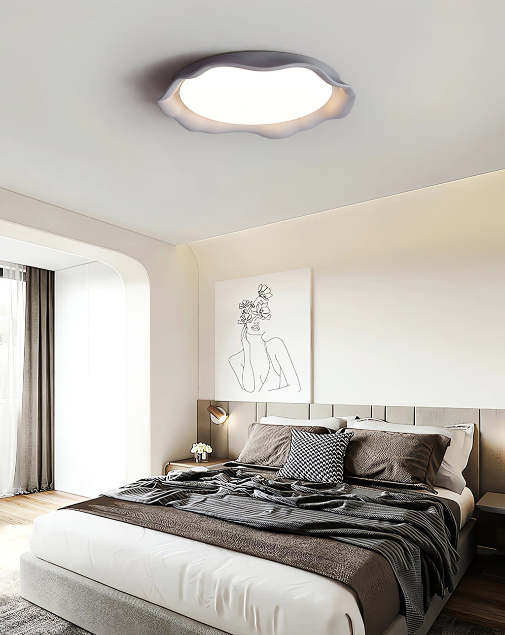 Idoraris Plafonnier en Microciment Moderne - Neutralighting