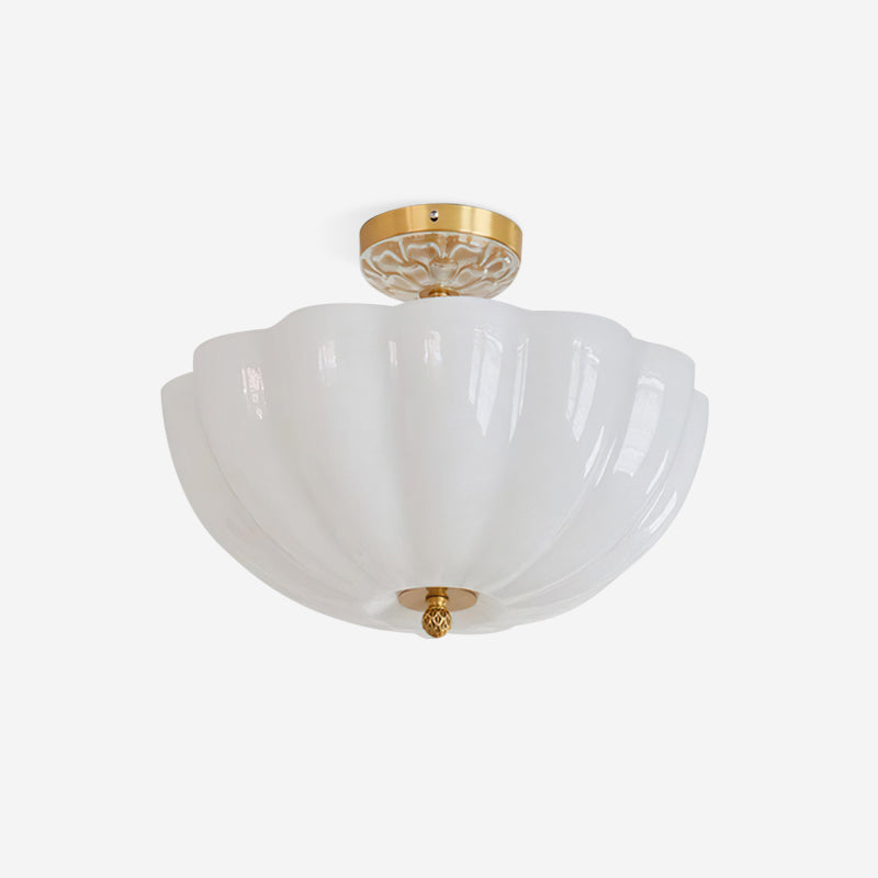Mirage Plafonnier Silhouette Élégante Pétale en Verre - Neutralighting