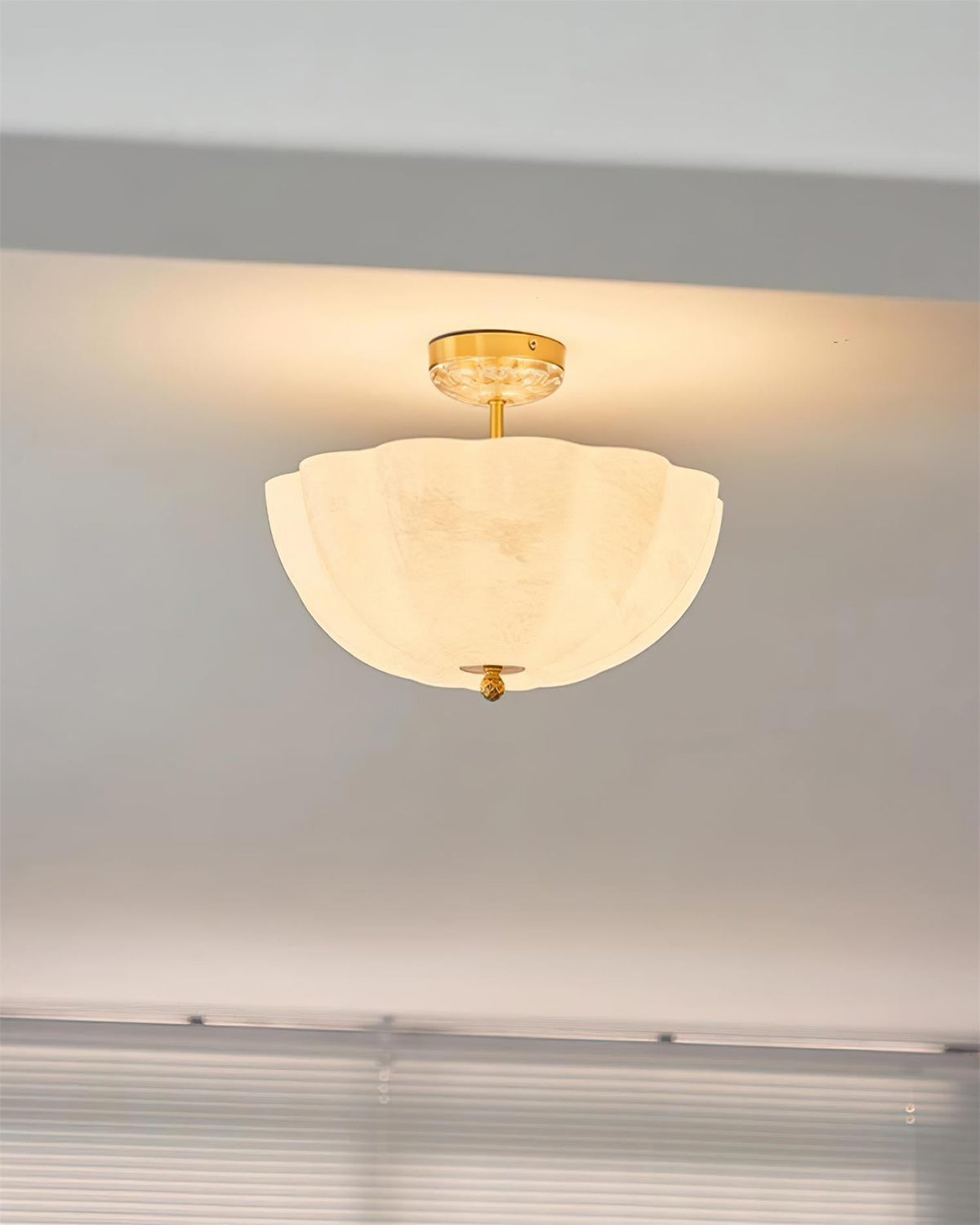 Mirage Plafonnier Silhouette Élégante Pétale en Verre - Neutralighting