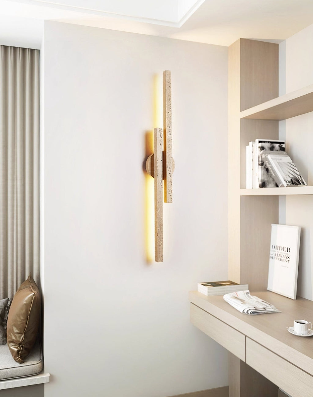 Myliryra Travertine Wall Light - Neutralighting