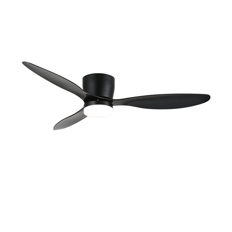 Brinor Ventilateur de Plafond Minimaliste en Bois avec Lumière