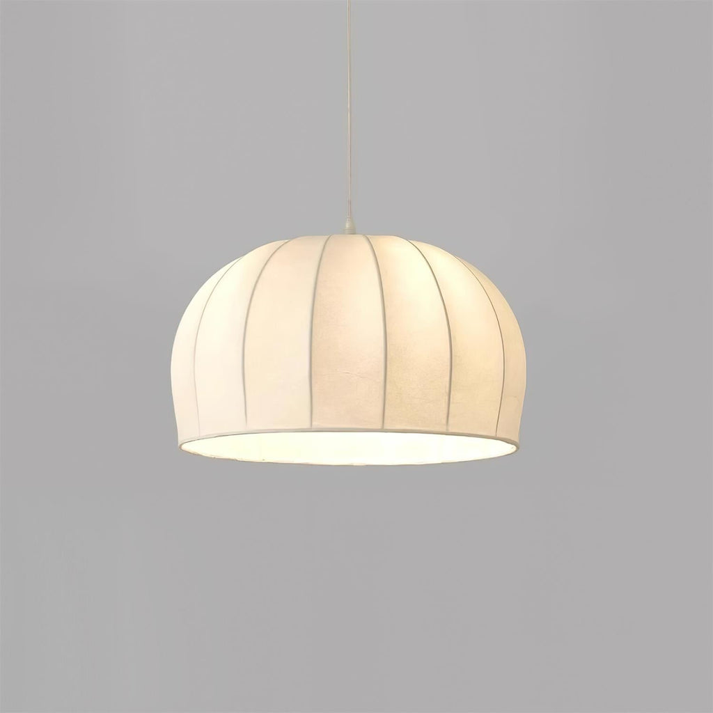 Nova Suspension en Tissu Blanc en Forme de Dôme - Neutralighting