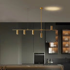 Lustra Chandelier Laiton Linéaire Cassandra Élégant - Neutralighting