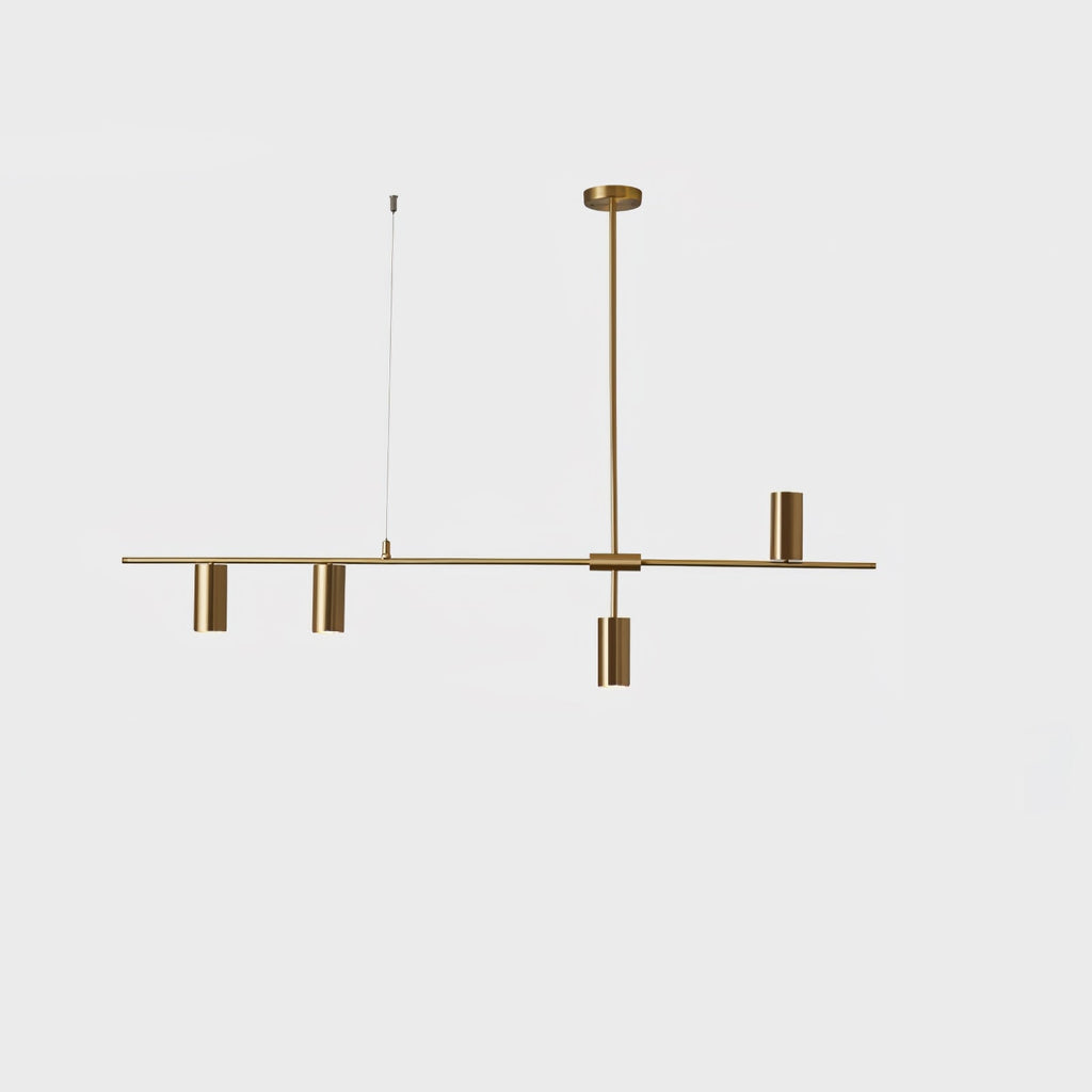 Lustra Chandelier Laiton Linéaire Cassandra Élégant - Neutralighting