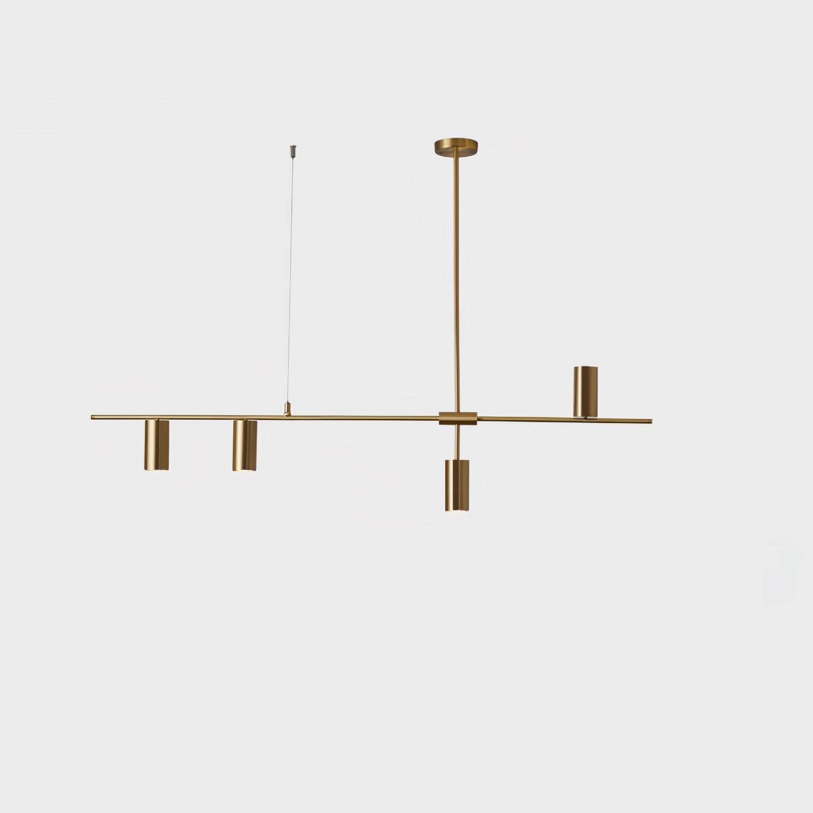 Lustra Chandelier Laiton Linéaire Cassandra Élégant - Neutralighting