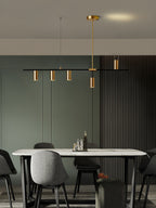Lustra Chandelier Laiton Linéaire Cassandra Élégant - Neutralighting