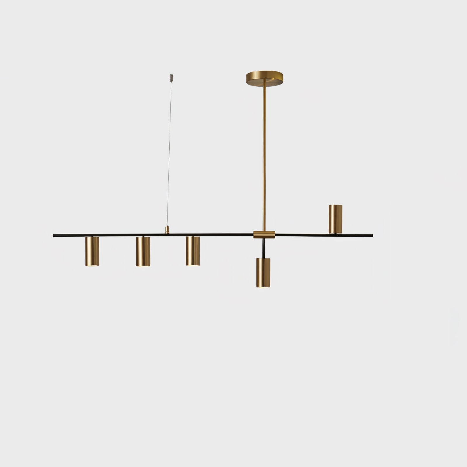 Lustra Chandelier Laiton Linéaire Cassandra Élégant - Neutralighting