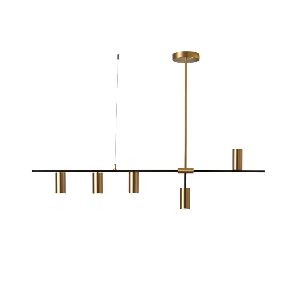 Lustra Chandelier Laiton Linéaire Cassandra Élégant - Neutralighting