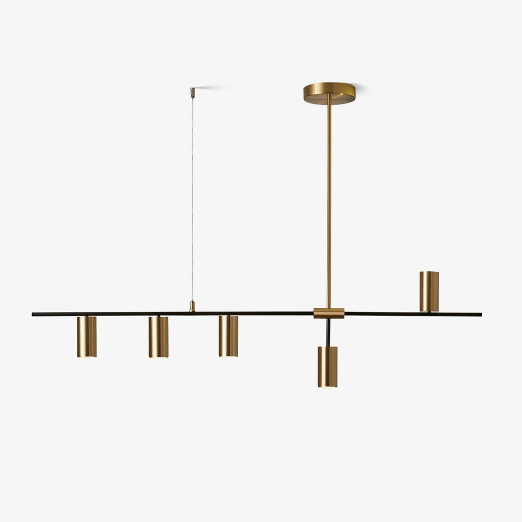 Lustra Chandelier Laiton Linéaire Cassandra Élégant - Neutralighting