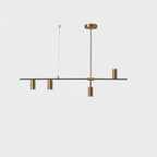 Lustra Chandelier Laiton Linéaire Cassandra Élégant - Neutralighting