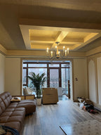 Afralia Lustra Chandelier Bois Industriel Moderne - Neutralighting