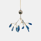 Agate Lustre à Branches Multicolores - Neutralighting