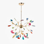 Agate Lustre à Branches Multicolores - Neutralighting