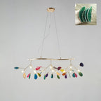 Agate Lustre à Branches Multicolores - Neutralighting