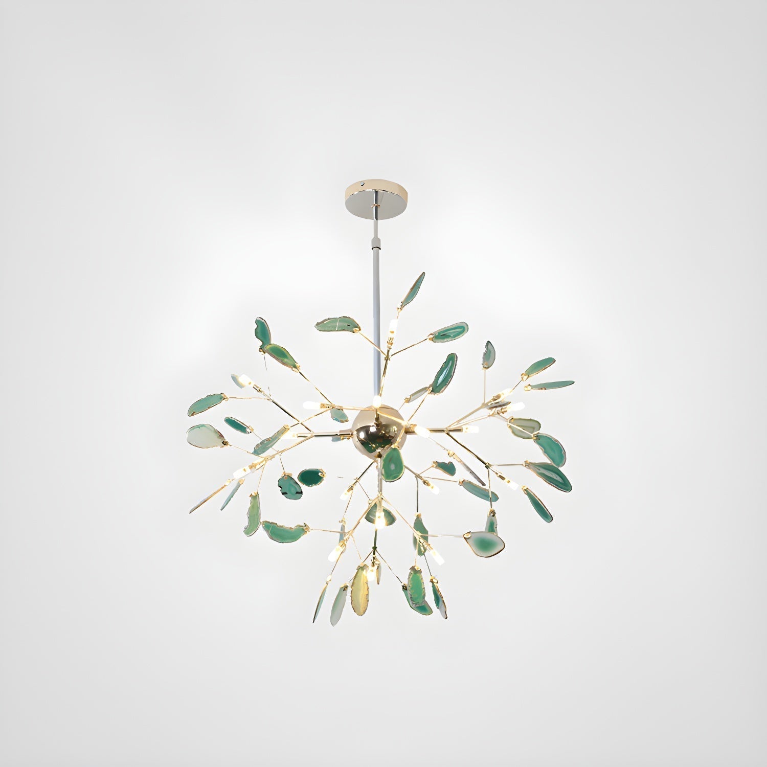 Agate Lustre à Branches Multicolores - Neutralighting