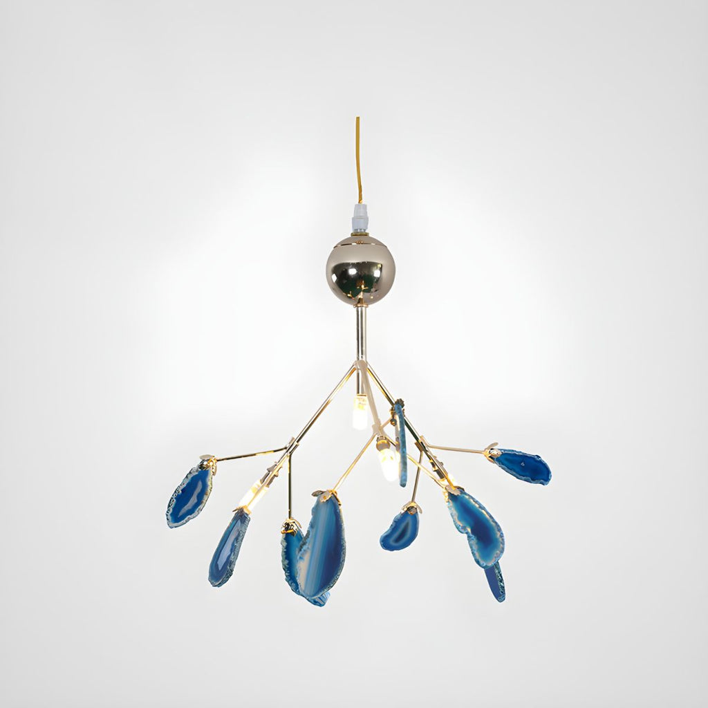 Agate Lustre à Branches Multicolores - Neutralighting