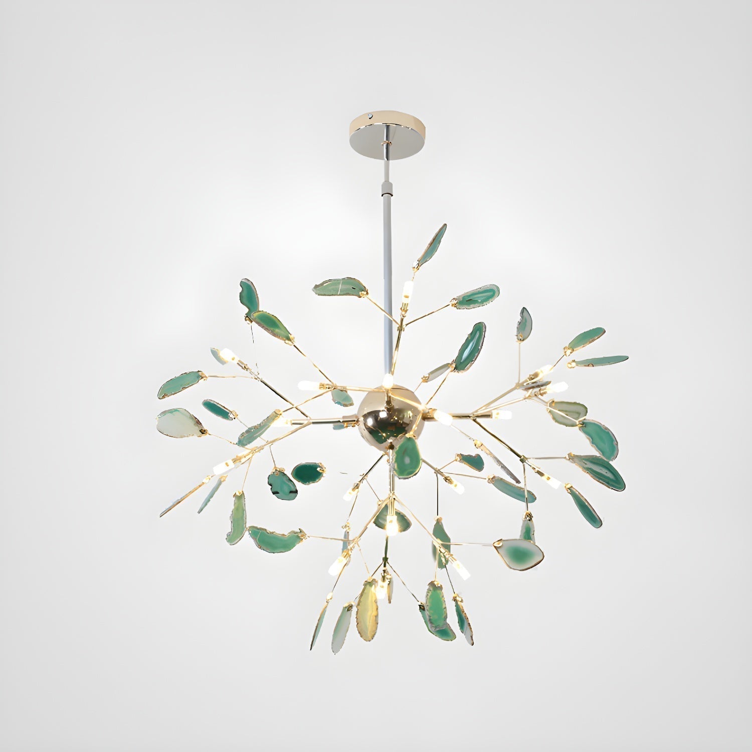Agate Lustre à Branches Multicolores - Neutralighting
