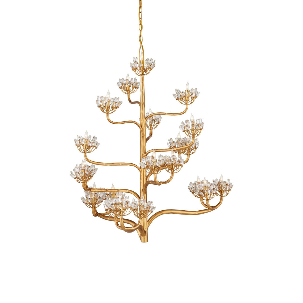 Agave Chandelier en Cristal Luxueux - Neutralighting