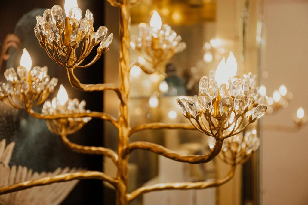 Agave Chandelier en Cristal Luxueux - Neutralighting