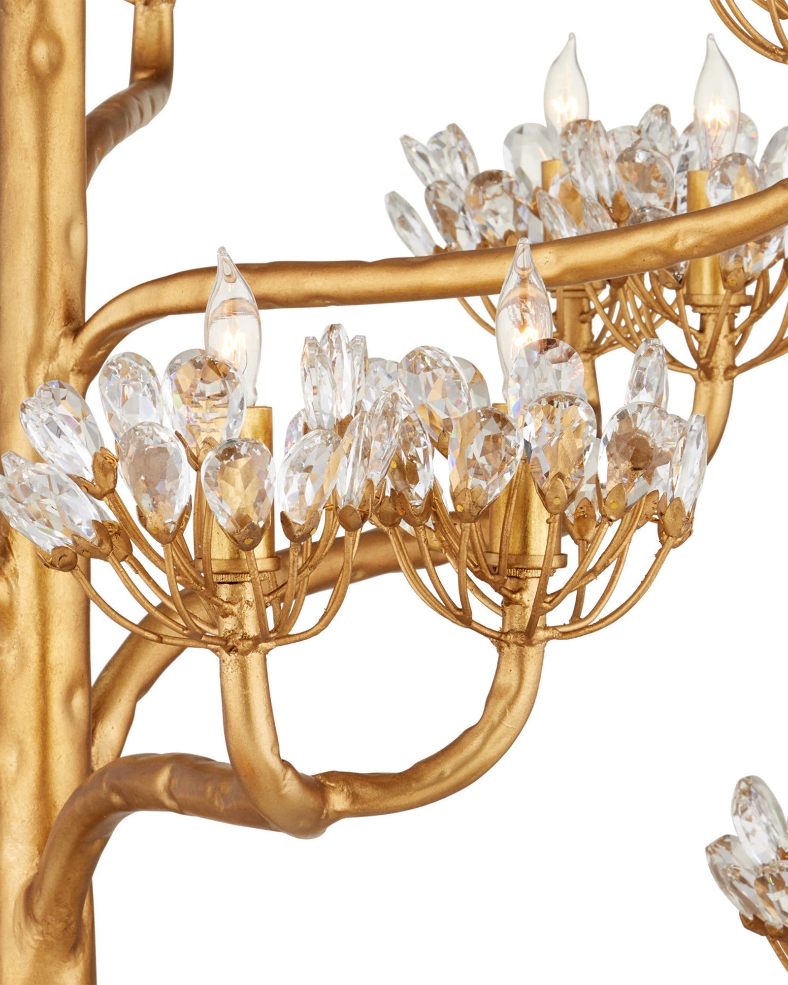 Agave Chandelier en Cristal Luxueux - Neutralighting