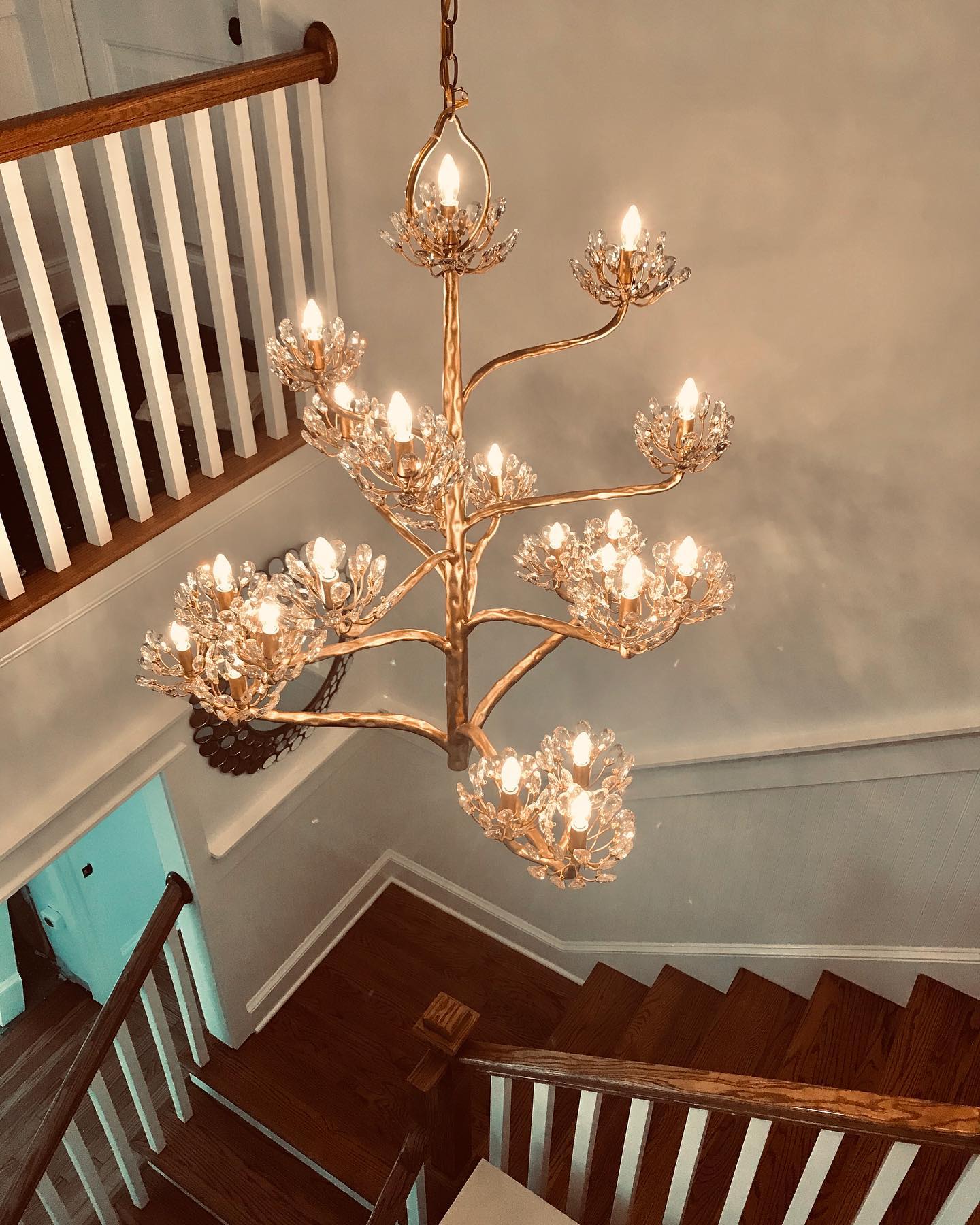 Agave Chandelier en Cristal Luxueux - Neutralighting