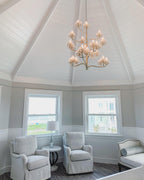 Agave Chandelier en Cristal Luxueux - Neutralighting
