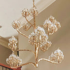 Agave Chandelier en Cristal Luxueux - Neutralighting