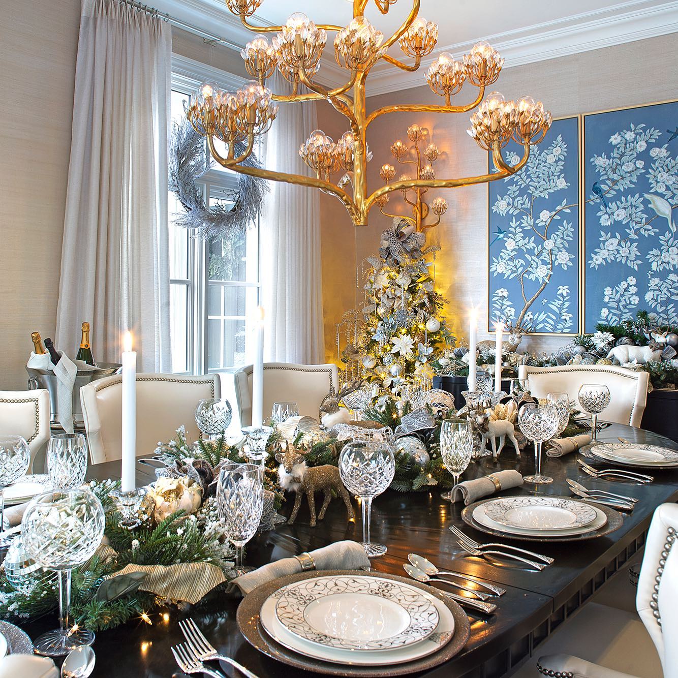 Agave Chandelier en Cristal Luxueux - Neutralighting
