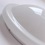 Aire Lustre Plafonnier Dôme en Verre Crème Lueur Douce - Neutralighting