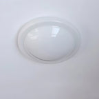 Aire Lustre Plafonnier Dôme en Verre Crème Lueur Douce - Neutralighting