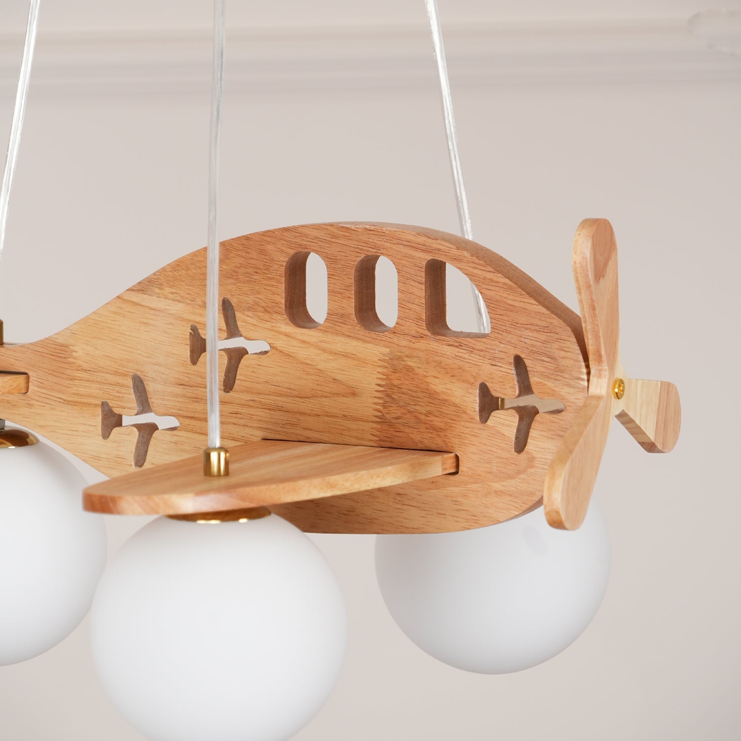 Virelith Suspension Artistique en Bois - Neutralighting