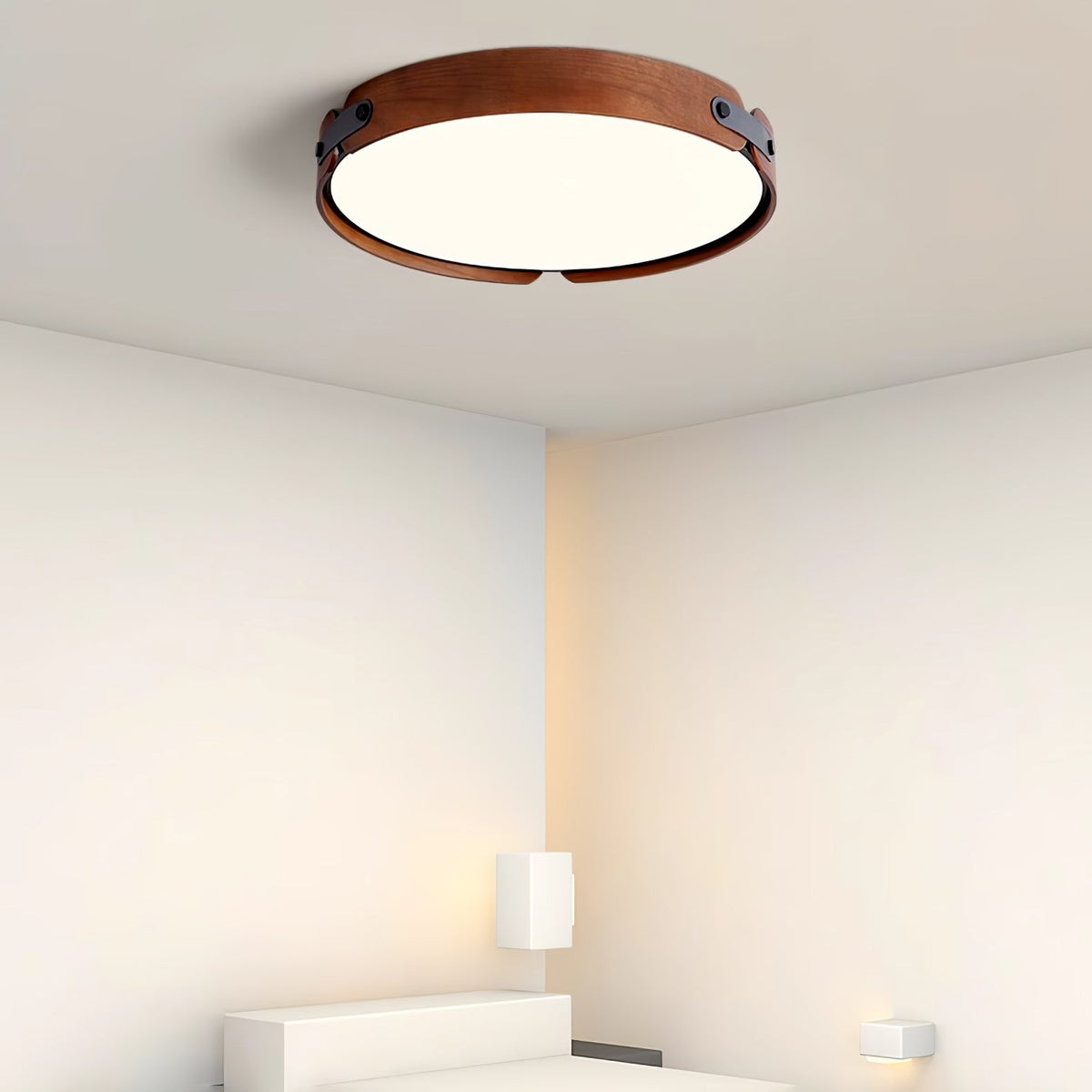 Echo Plafonnier en bois minimaliste moderne - Neutralighting