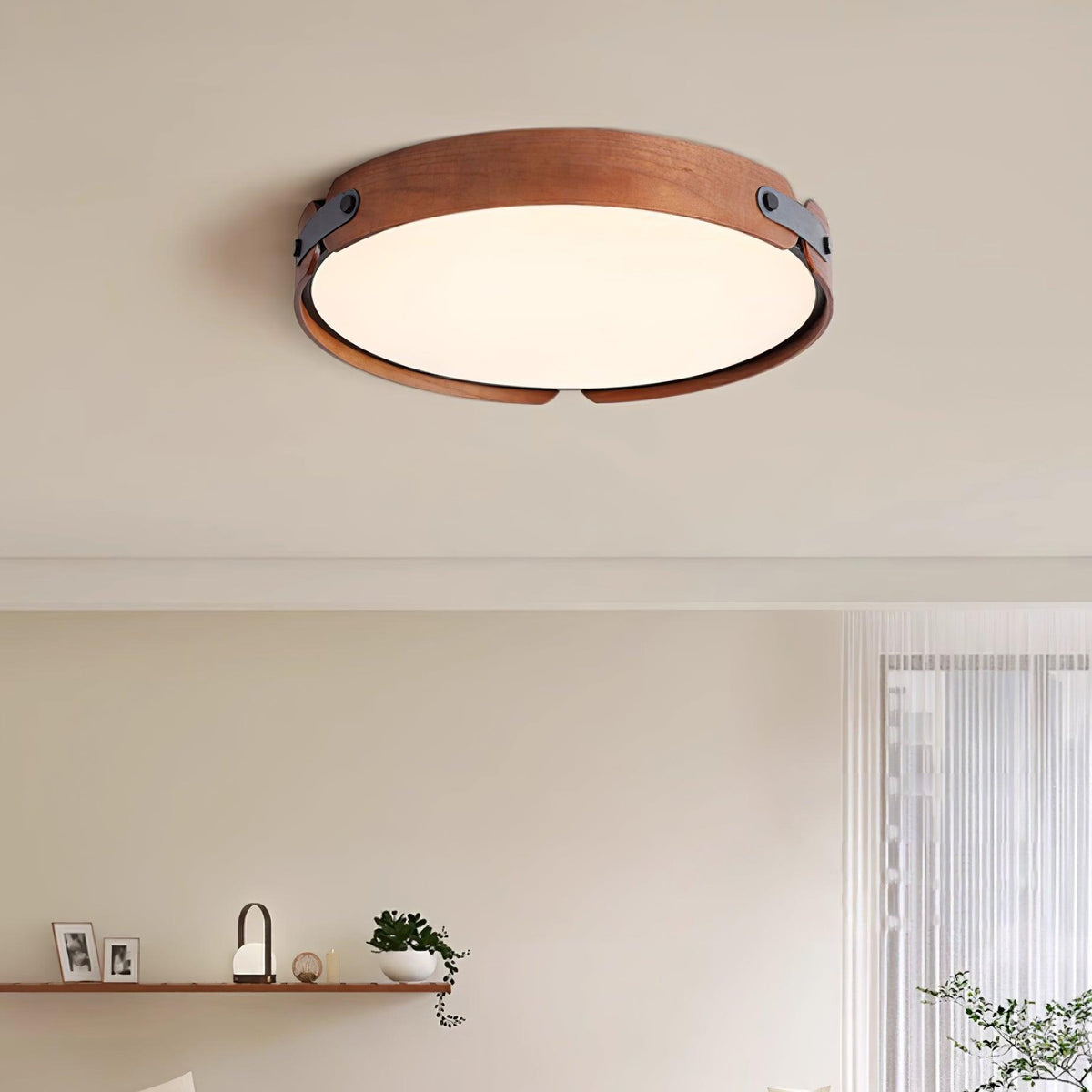 Echo Plafonnier en bois minimaliste moderne - Neutralighting