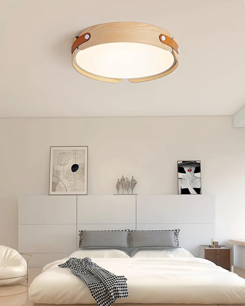 Echo Plafonnier en bois minimaliste moderne - Neutralighting