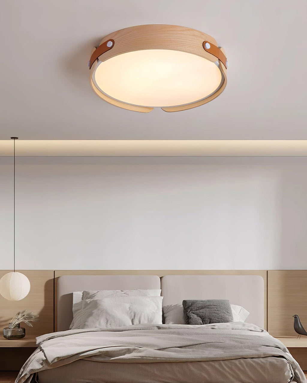Echo Plafonnier en bois minimaliste moderne - Neutralighting