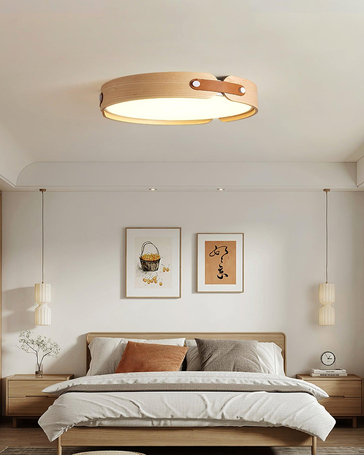 Echo Plafonnier en bois minimaliste moderne - Neutralighting