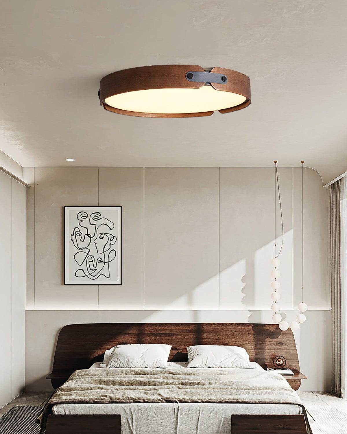 Echo Plafonnier en bois minimaliste moderne - Neutralighting