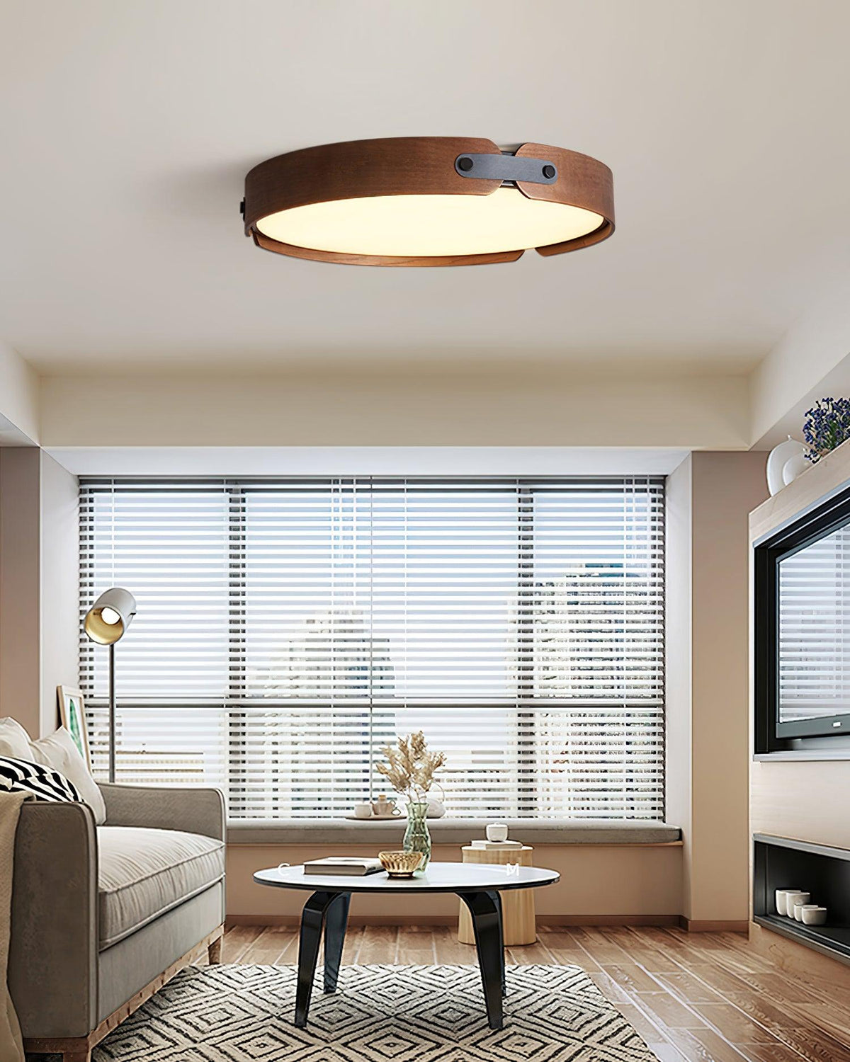 Echo Plafonnier en bois minimaliste moderne - Neutralighting