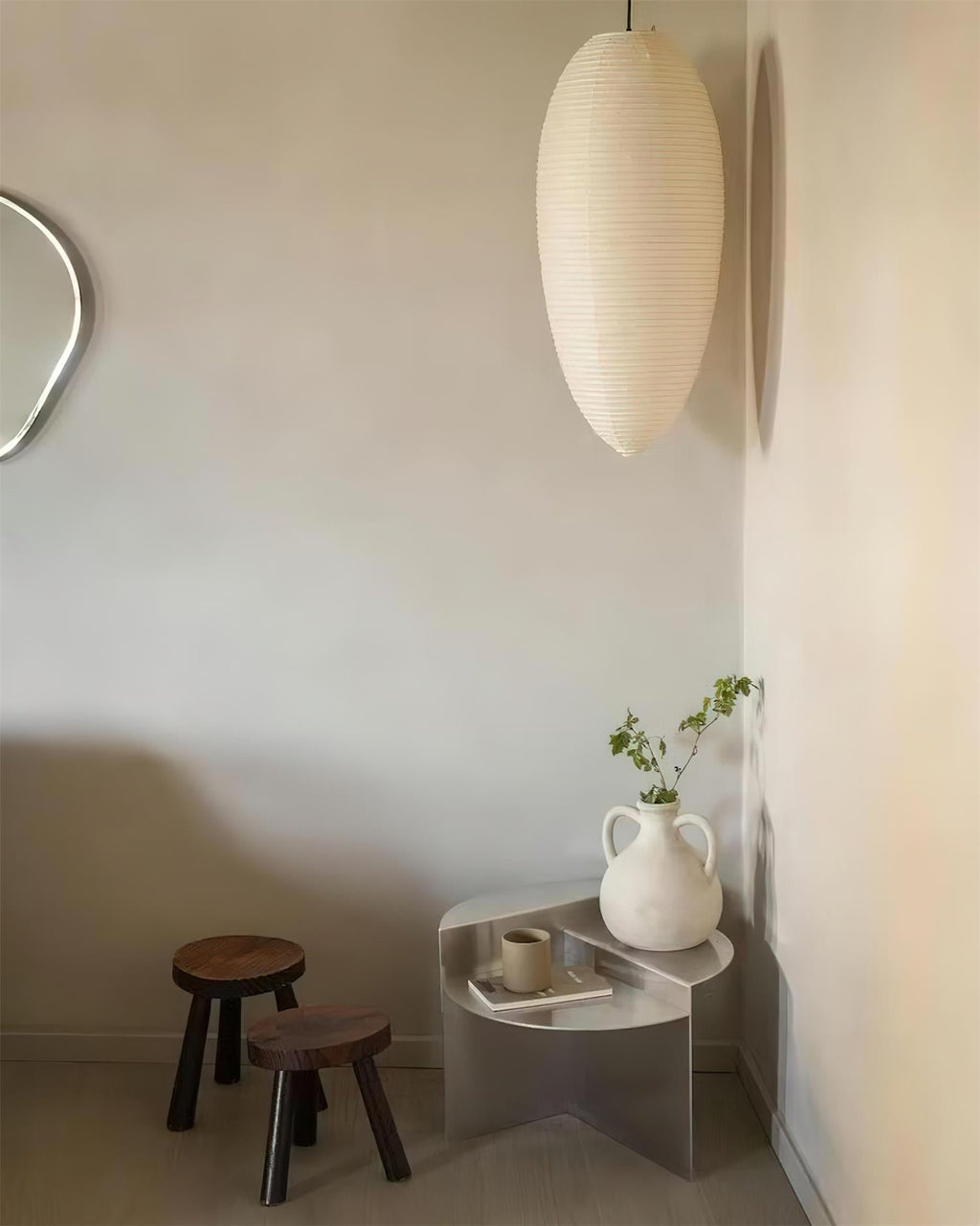 Akari Modern Rice Paper Pendant Lamp - Neutralighting