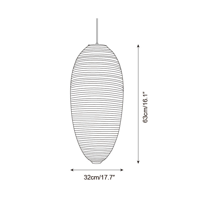 Akari Modern Rice Paper Pendant Lamp - Neutralighting